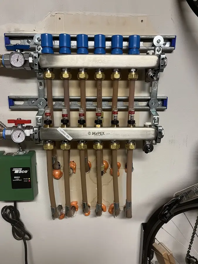 Plumber performing Leak Detection at a residential property in Rockmart